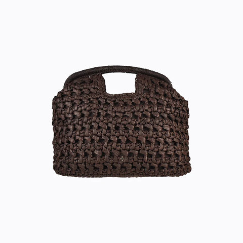 Peta + Jain - Birdie Clutch in Chocolate