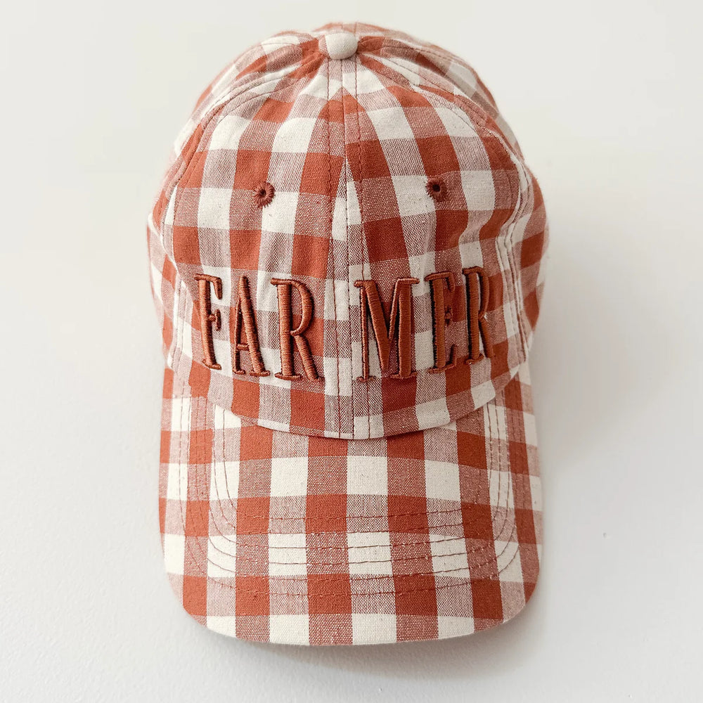 Far Mer by Whitney - Clay Check Cap