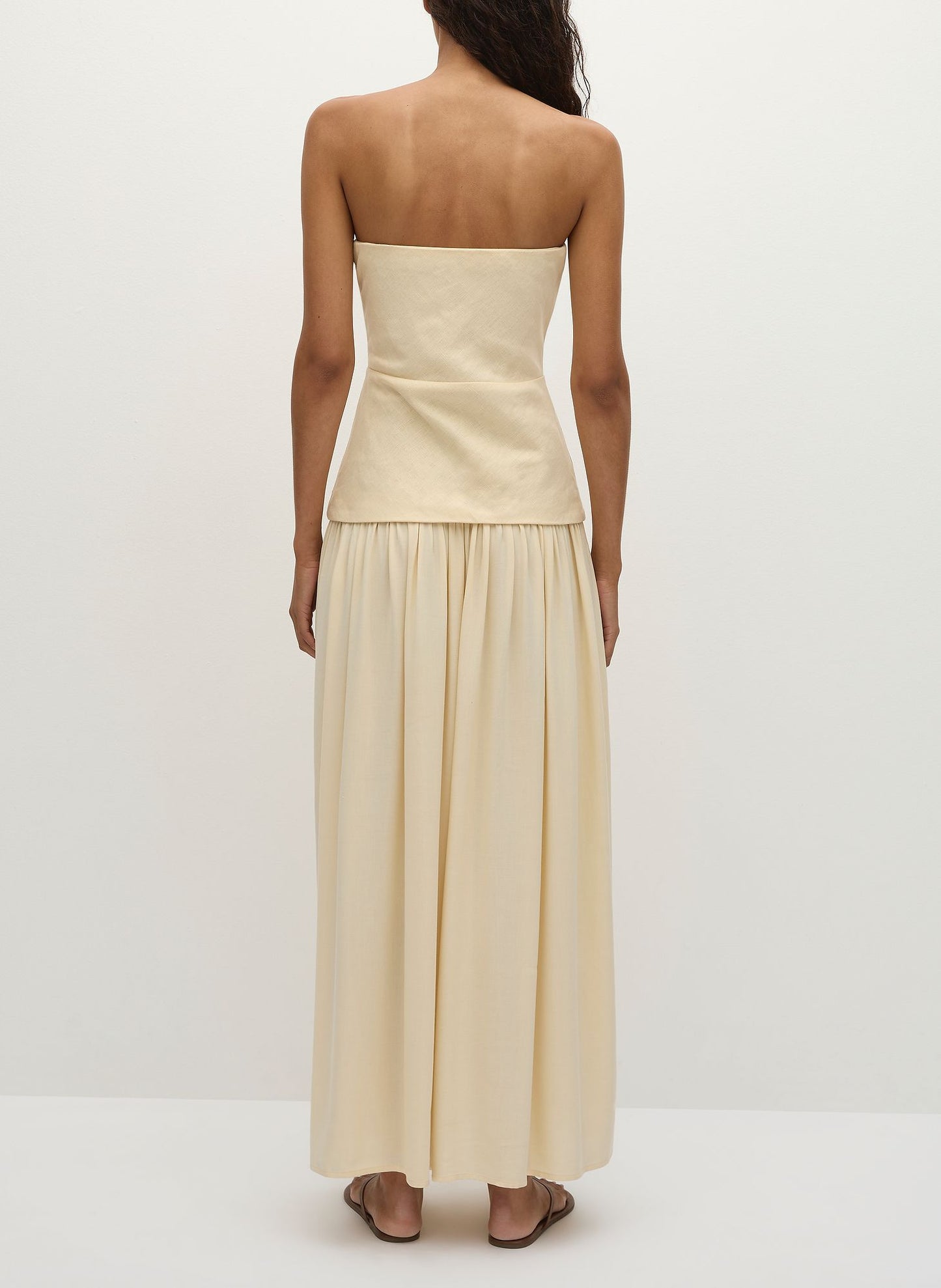 Faithfull The Brand - Hedy Maxi Dress in Butter