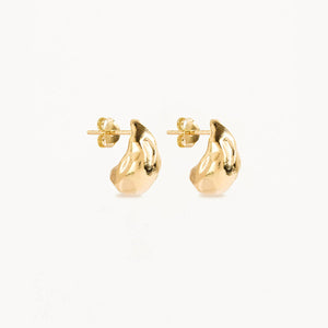 By Charlotte - Wild Heart Small Earrings in Gold