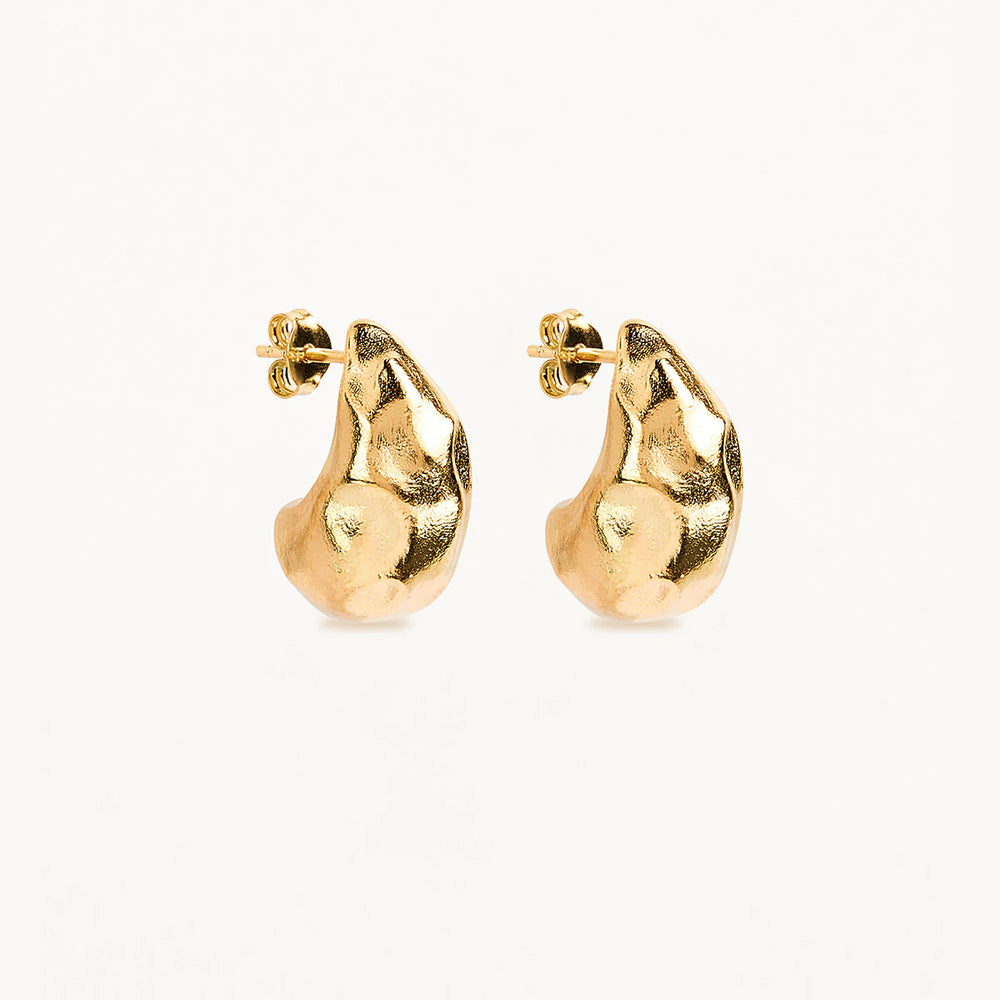 By Charlotte - Wild Heart Large Earrings in Gold