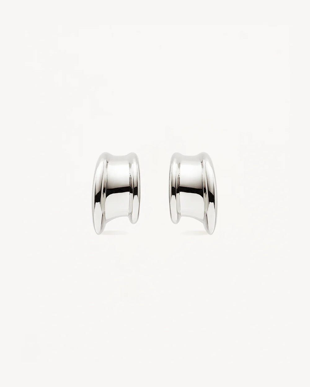 By Charlotte - Muse Small Hoops in Silver