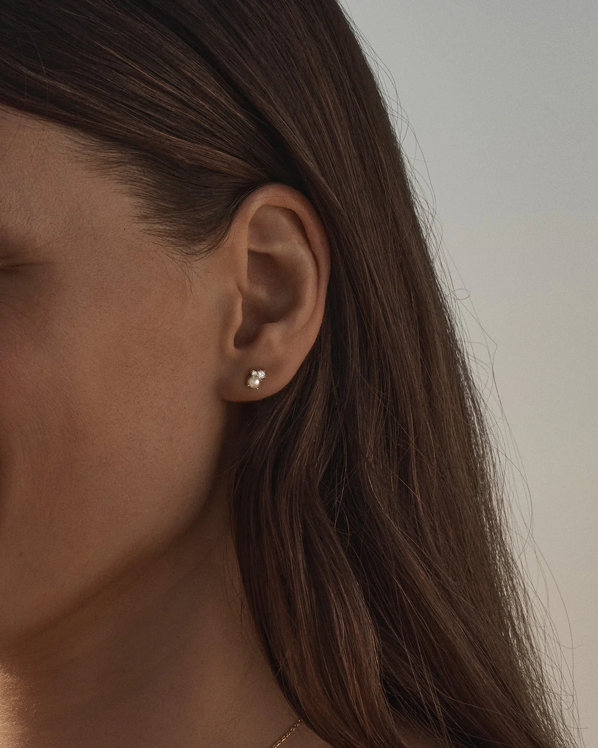 By Charlotte - Love in Stillness Stud Earrings in Gold