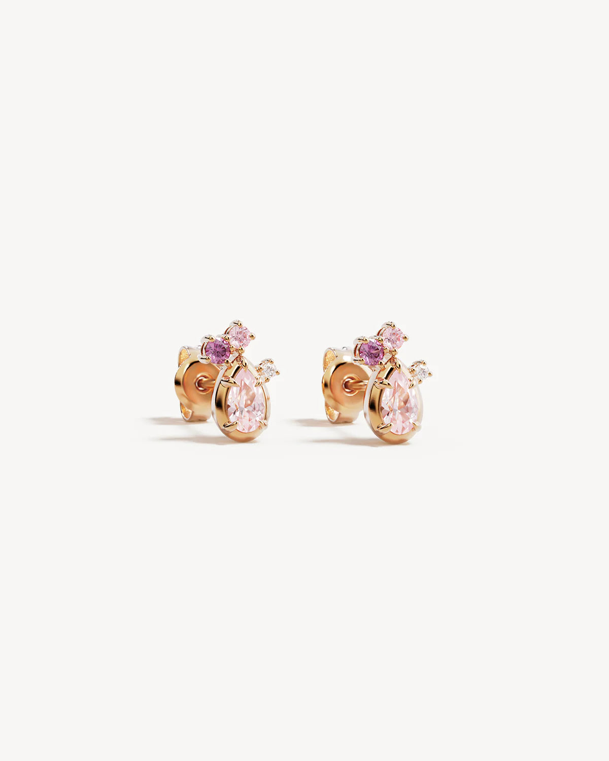 By Charlotte - Awaken Stud Earrings in Gold