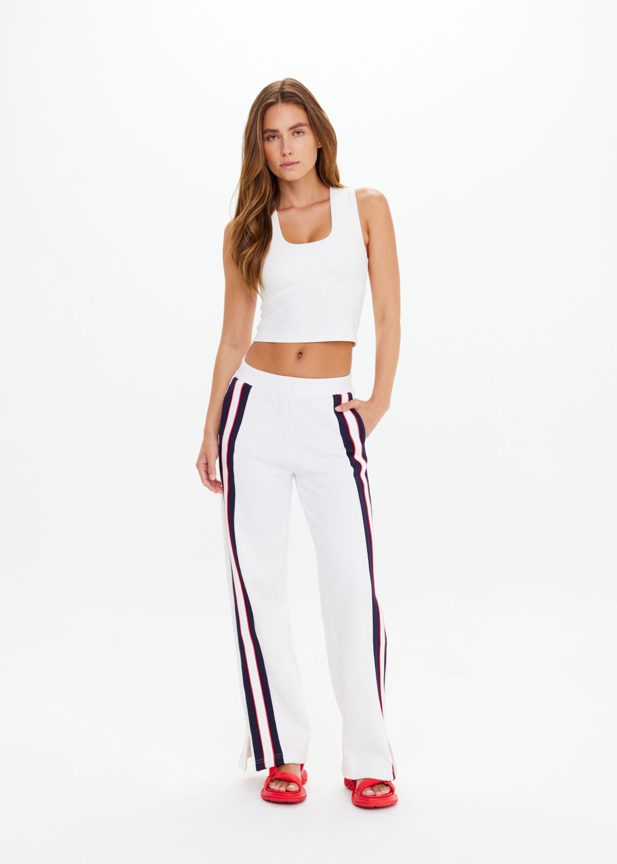 The Upside - Pacific Wide Leg Cody Pant in White