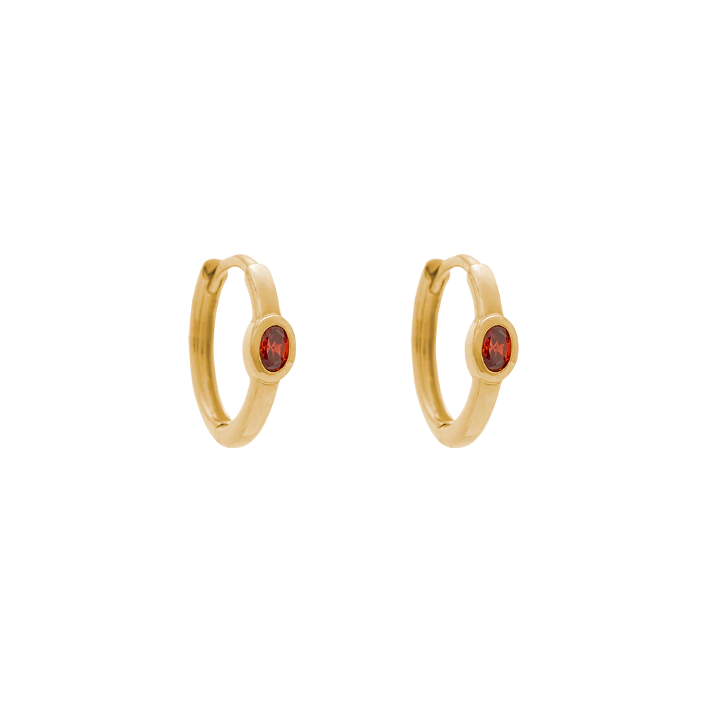 Kirstin Ash - Ember Hoops in Gold