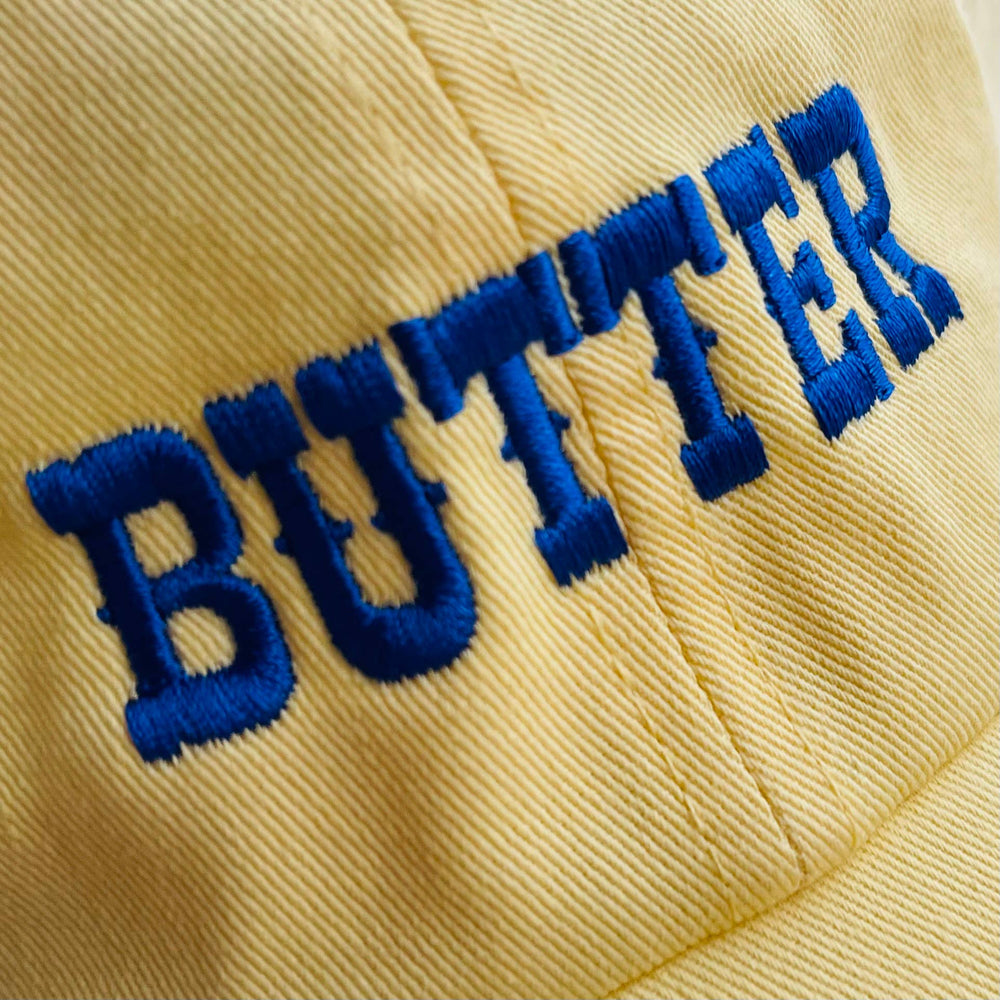 
                      
                        Butter Baseball Cap Dad Hat Restaurant foodie Chef bakery: Pigment dyed yellow
                      
                    