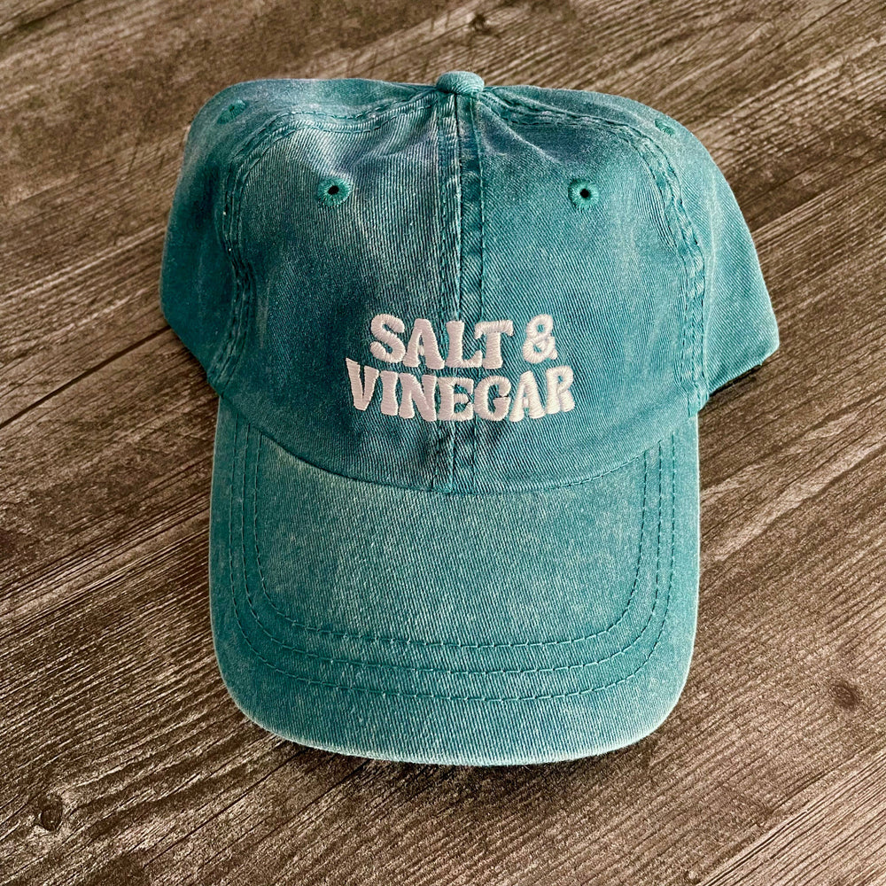 Salt and vinegar Baseball Cap Dad Hat deli gift shop chips