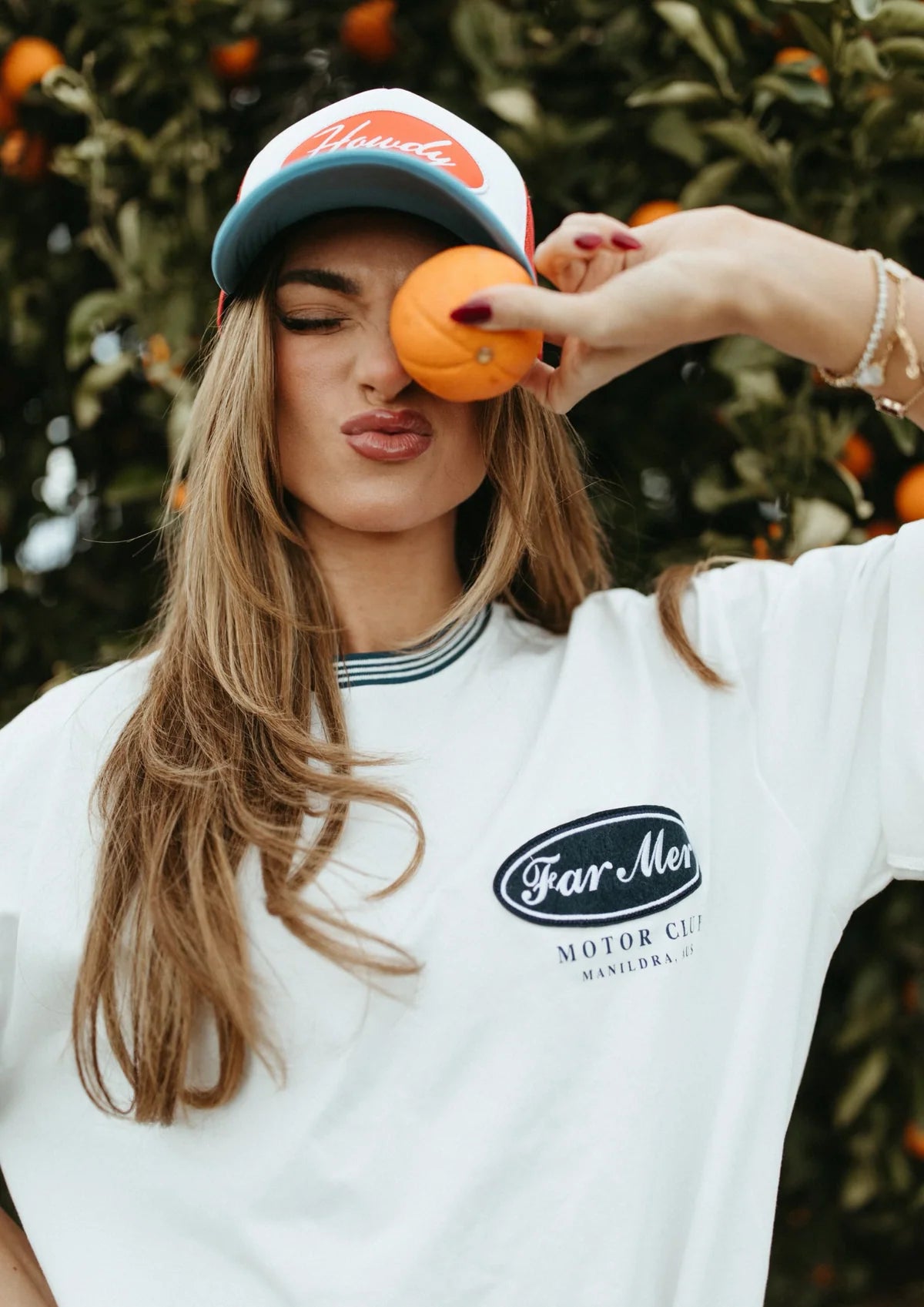 Far Mer by Whitney - Howdy Patch Trucker Cap