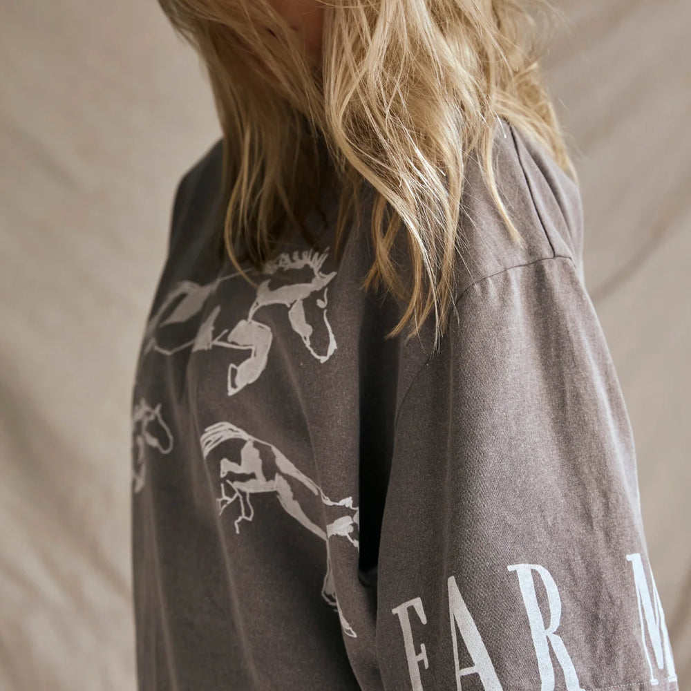 
                      
                        Far Mer by Whitney - Stampede Tee in Gray
                      
                    