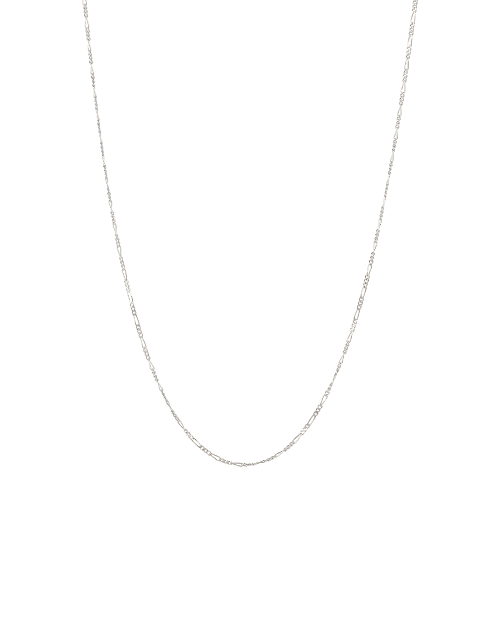 Kirstin Ash - Figaro Chain Necklace in Silver