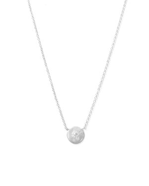 Kirstin Ash - Follow The Sun Topaz Necklace in Silver