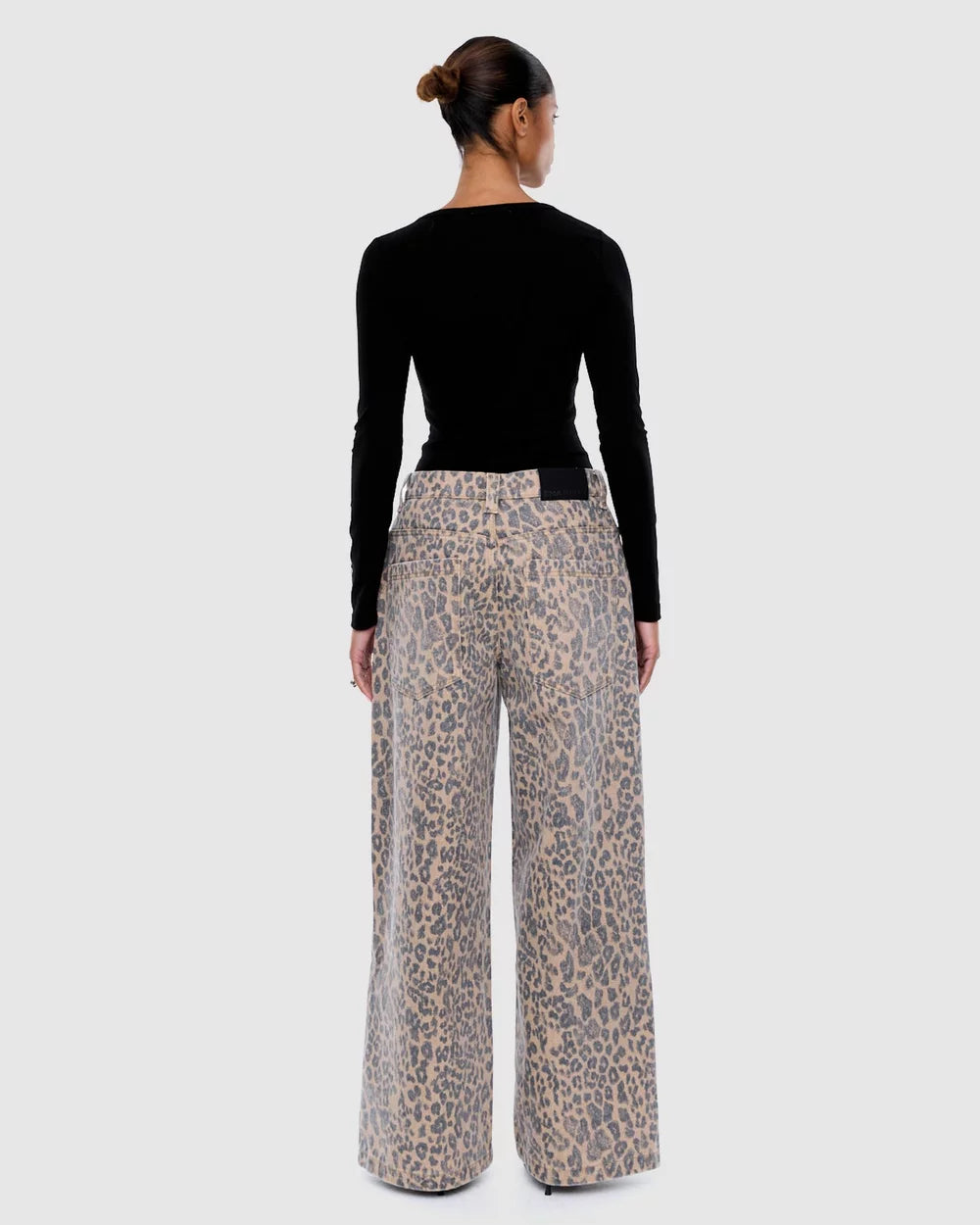 Ena Pelly - Wynn Animal Print Jeans