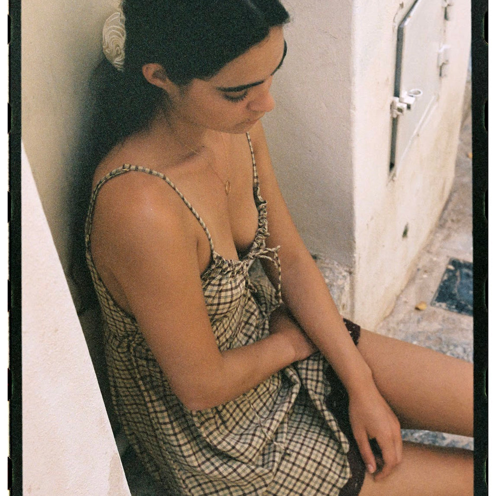 
                      
                        Ciao Ciao Vacation - Tartan Babydoll Dress
                      
                    