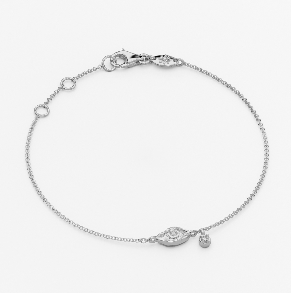 By Charlotte - I am Protected Bracelet in Silver