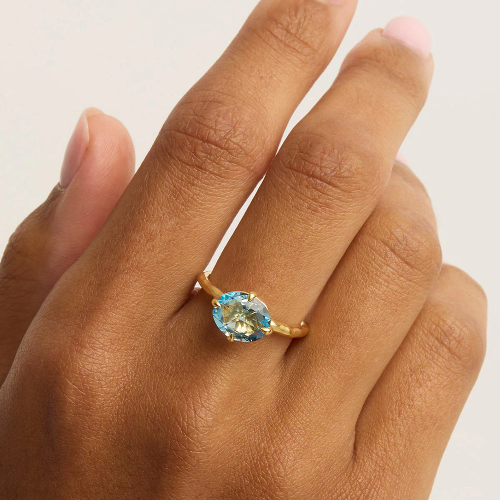 By Charlotte - Clarity Ring In Gold