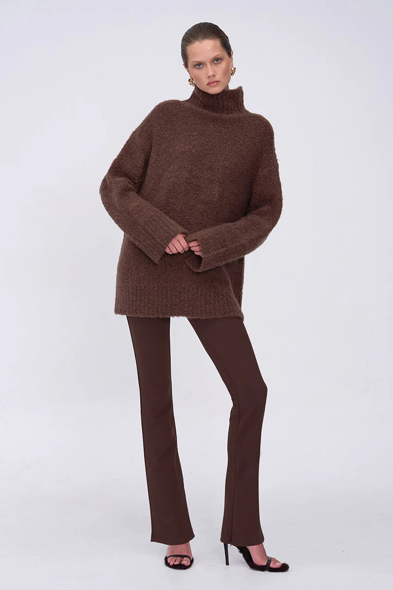 Suboo - Jacques Boucle Jumper in Espresso