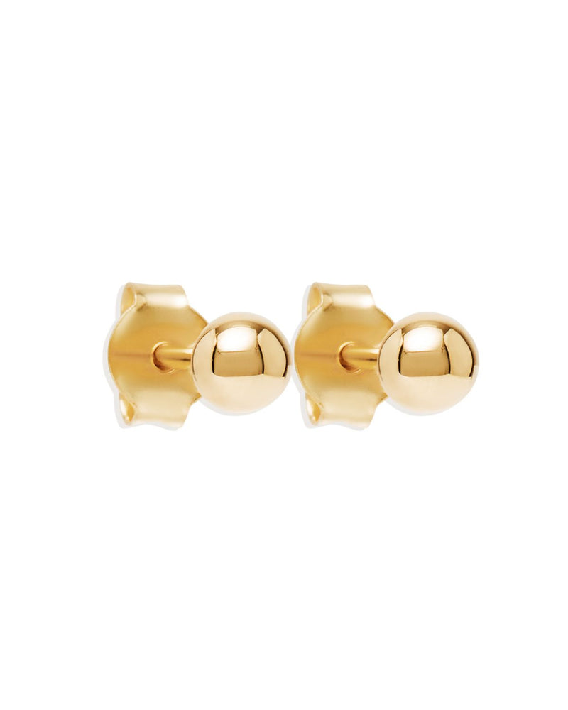 By Charlotte - Sun Chaser Stud Earrings in Gold