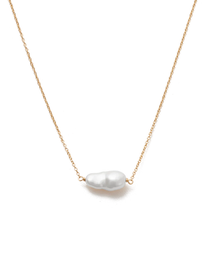 Kirstin Ash - La Sirene Pearl Necklace in Gold