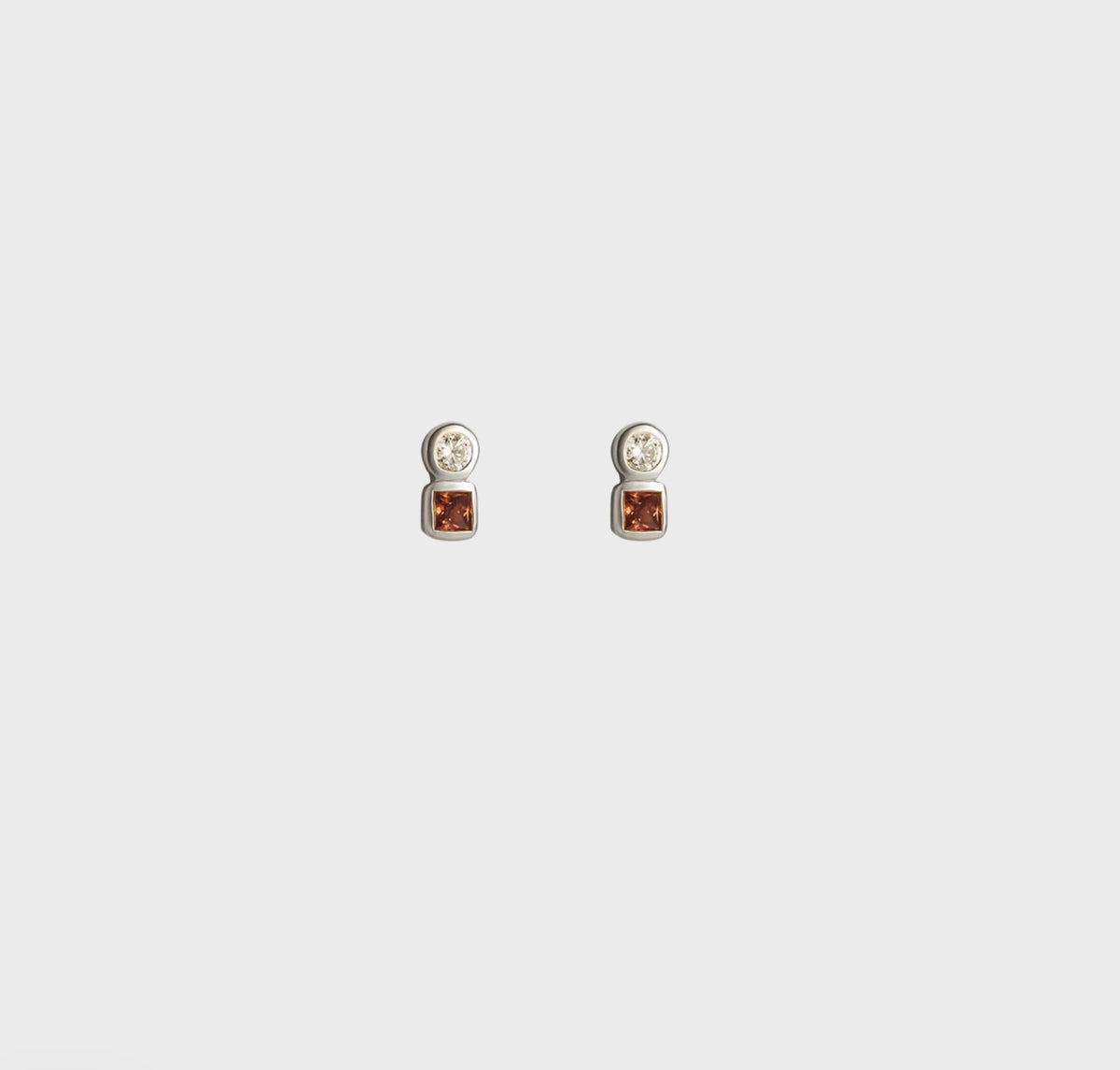 Kirstin Ash - Ember Studs in Silver