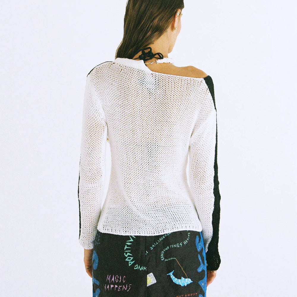 Lottie Hall - Marathon Mini Skirt in Black