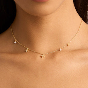 
            
                Load image into Gallery viewer, By Charlotte - Live in Peace Choker in Gold
            
        