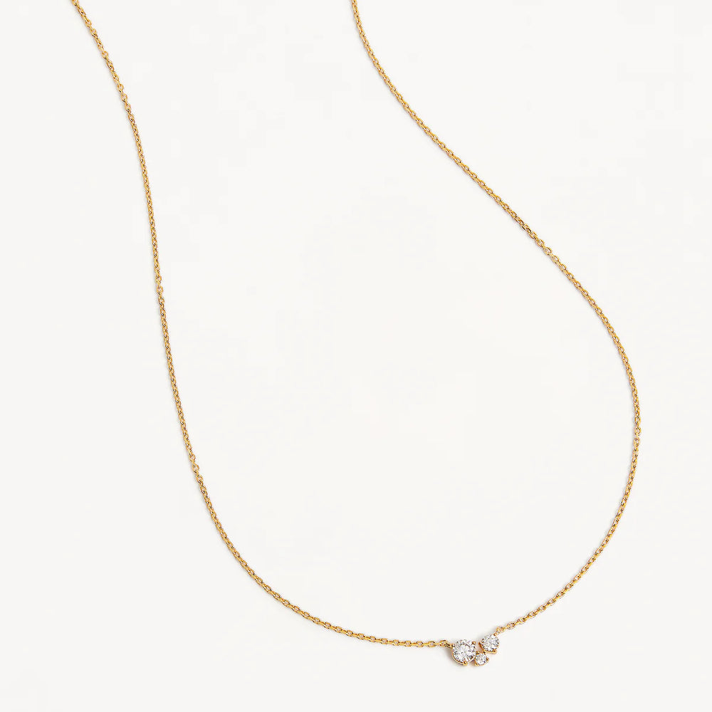 By Charlotte - Whispers of Love Necklace in Gold