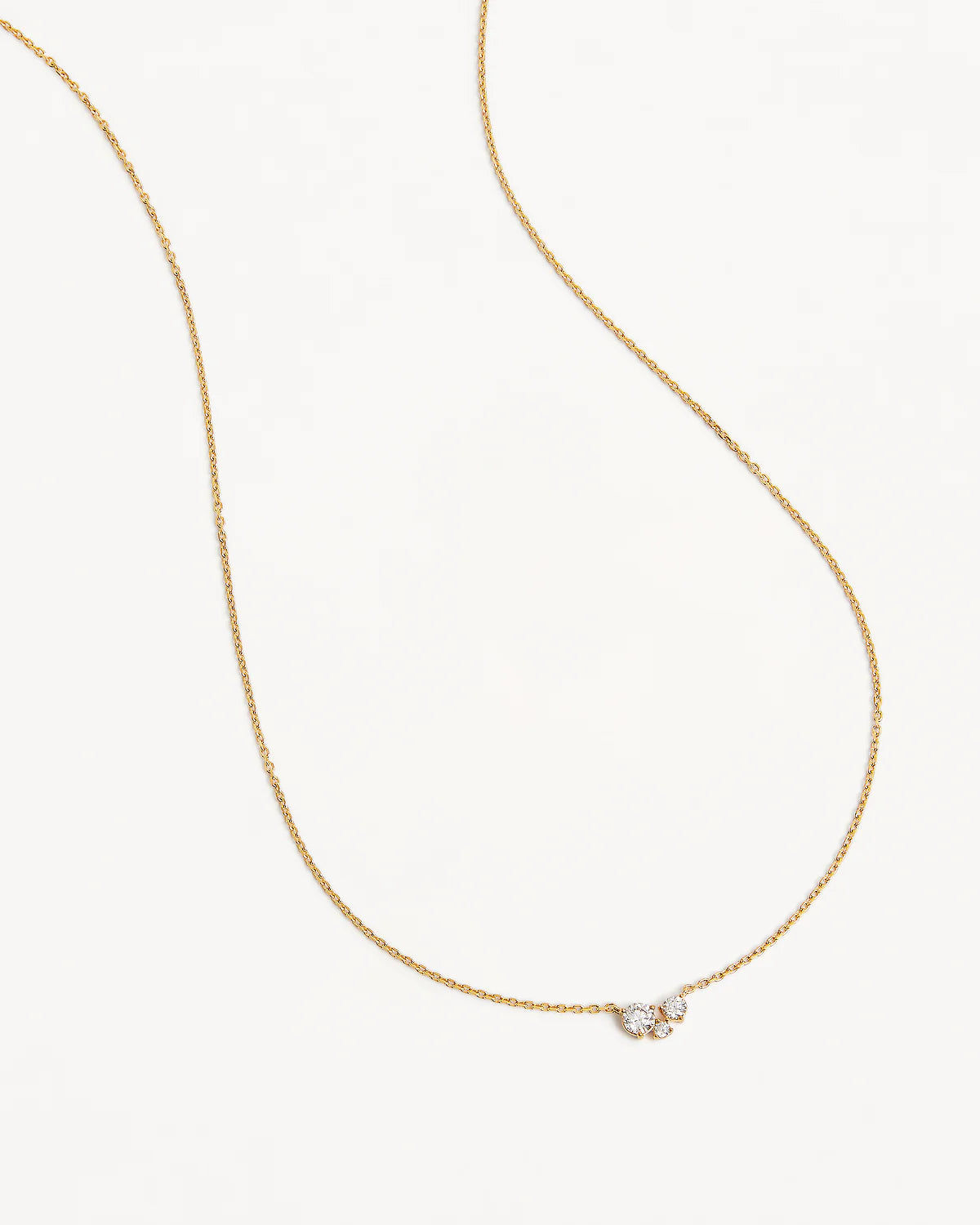 By Charlotte - Whispers of Love Necklace in Gold