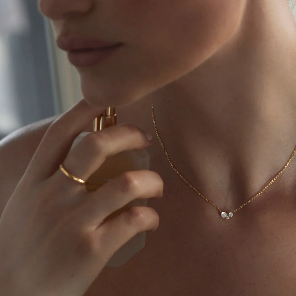By Charlotte - Whispers of Love Necklace in Gold