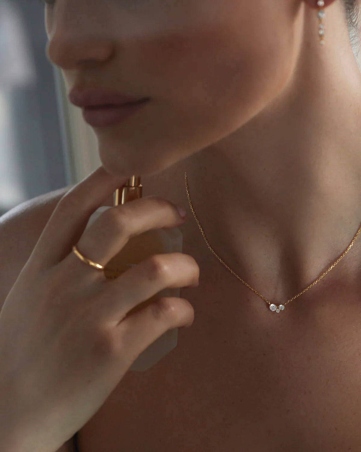 By Charlotte - Whispers of Love Necklace in Gold