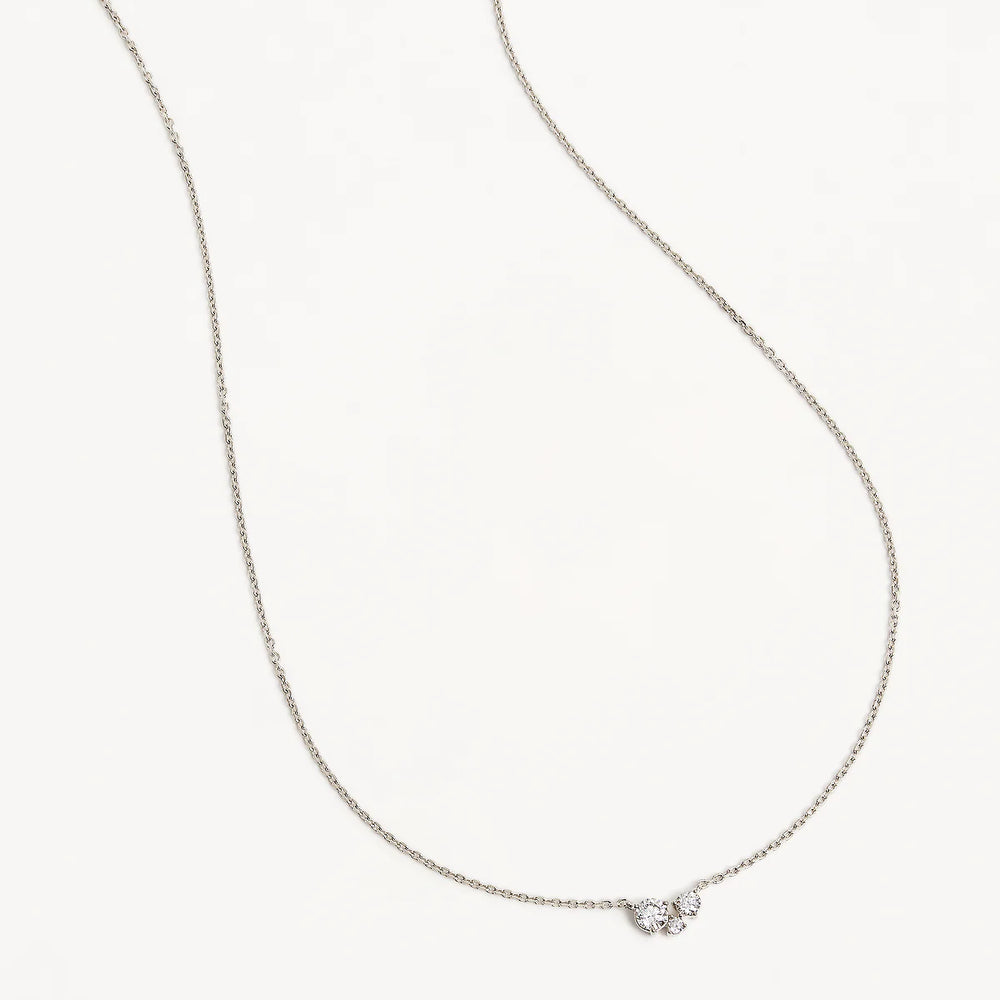 By Charlotte - Whispers of Love Necklace in Silver