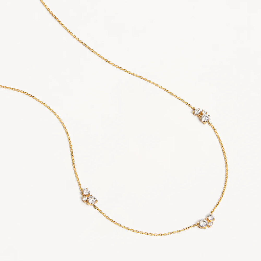 By Charlotte - Whispers of Love Choker in Gold