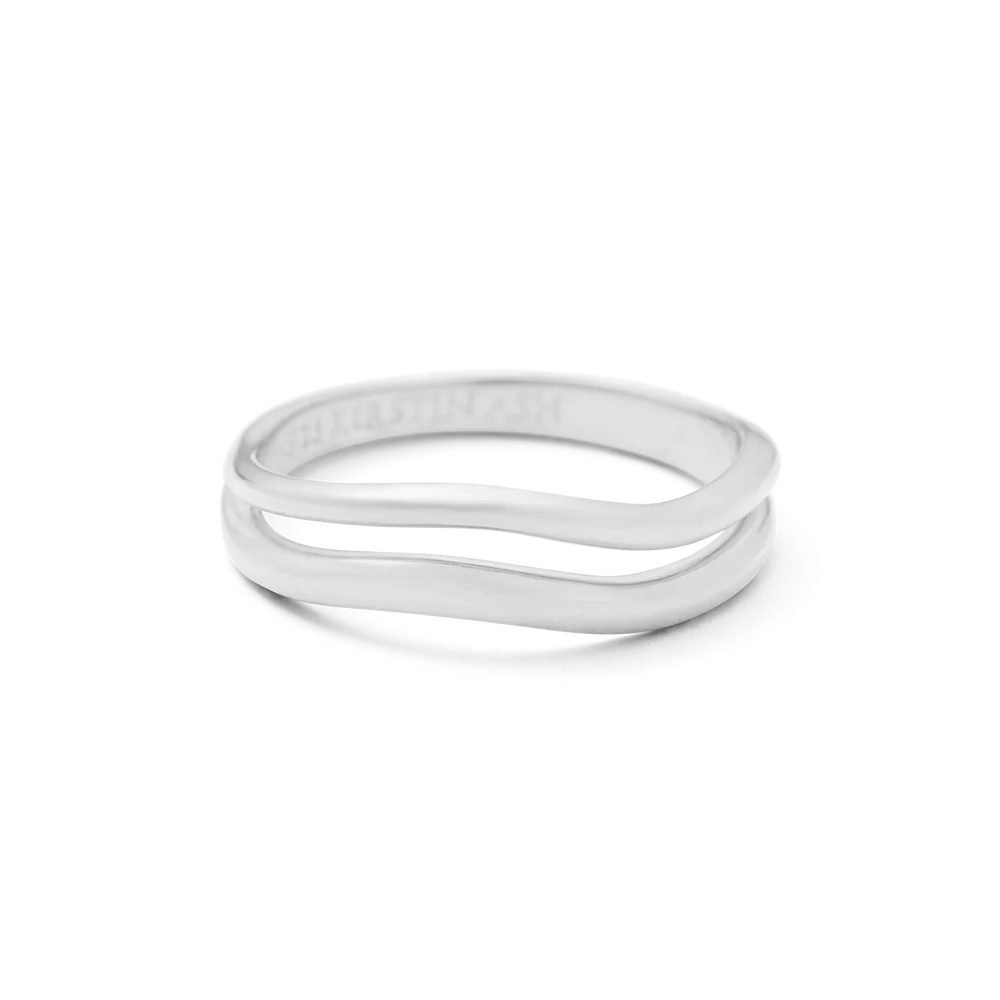 Kirstin Ash - Onda Ring in Silver