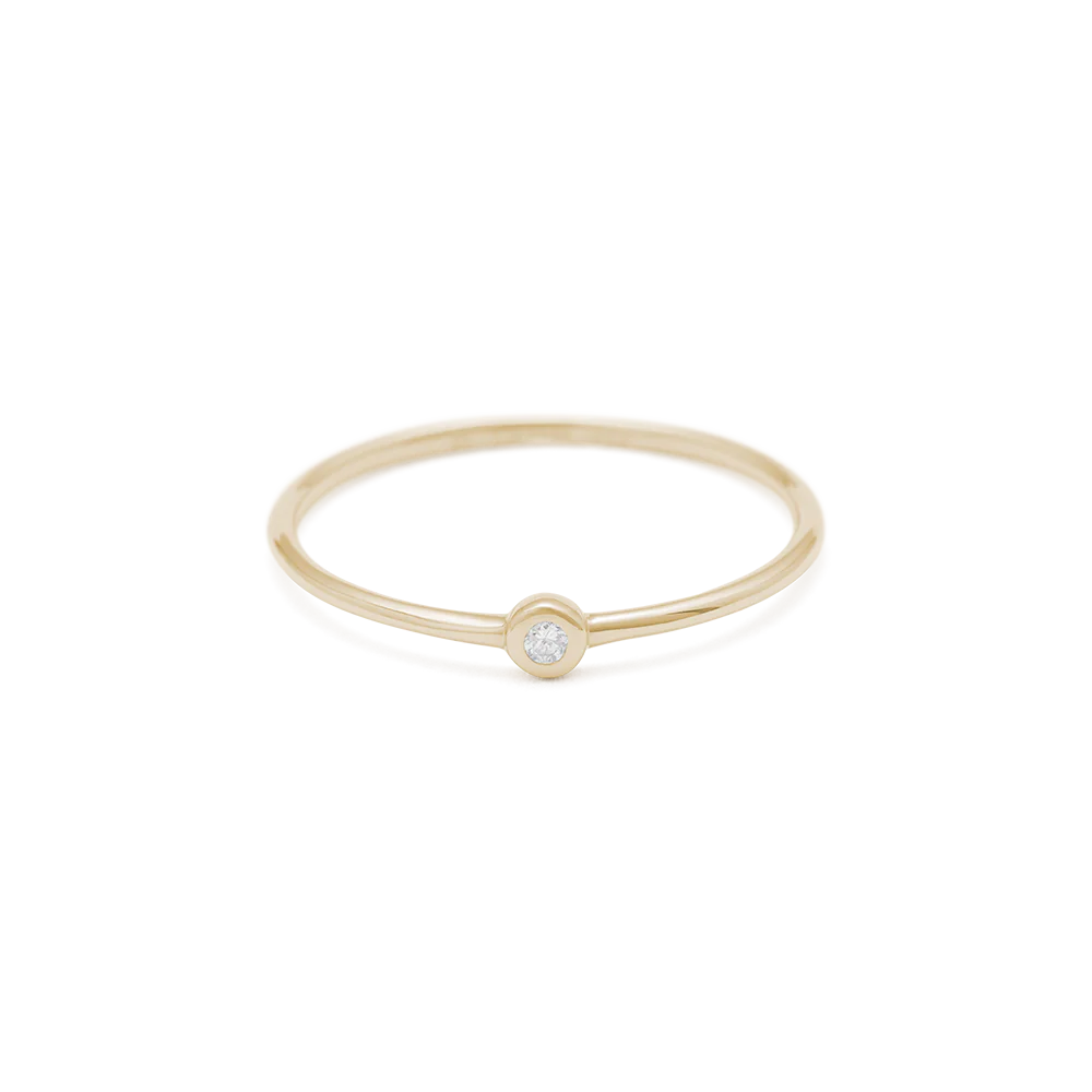 
                      
                        Kirstin Ash - Petite Diamond Ring in 9k Solid Gold
                      
                    