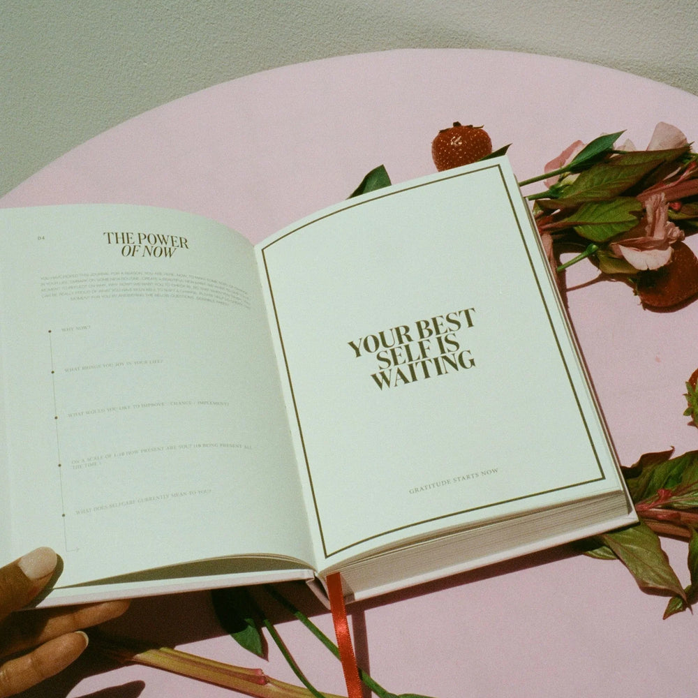 selfdom - Gratitude Journal in Baby Pink