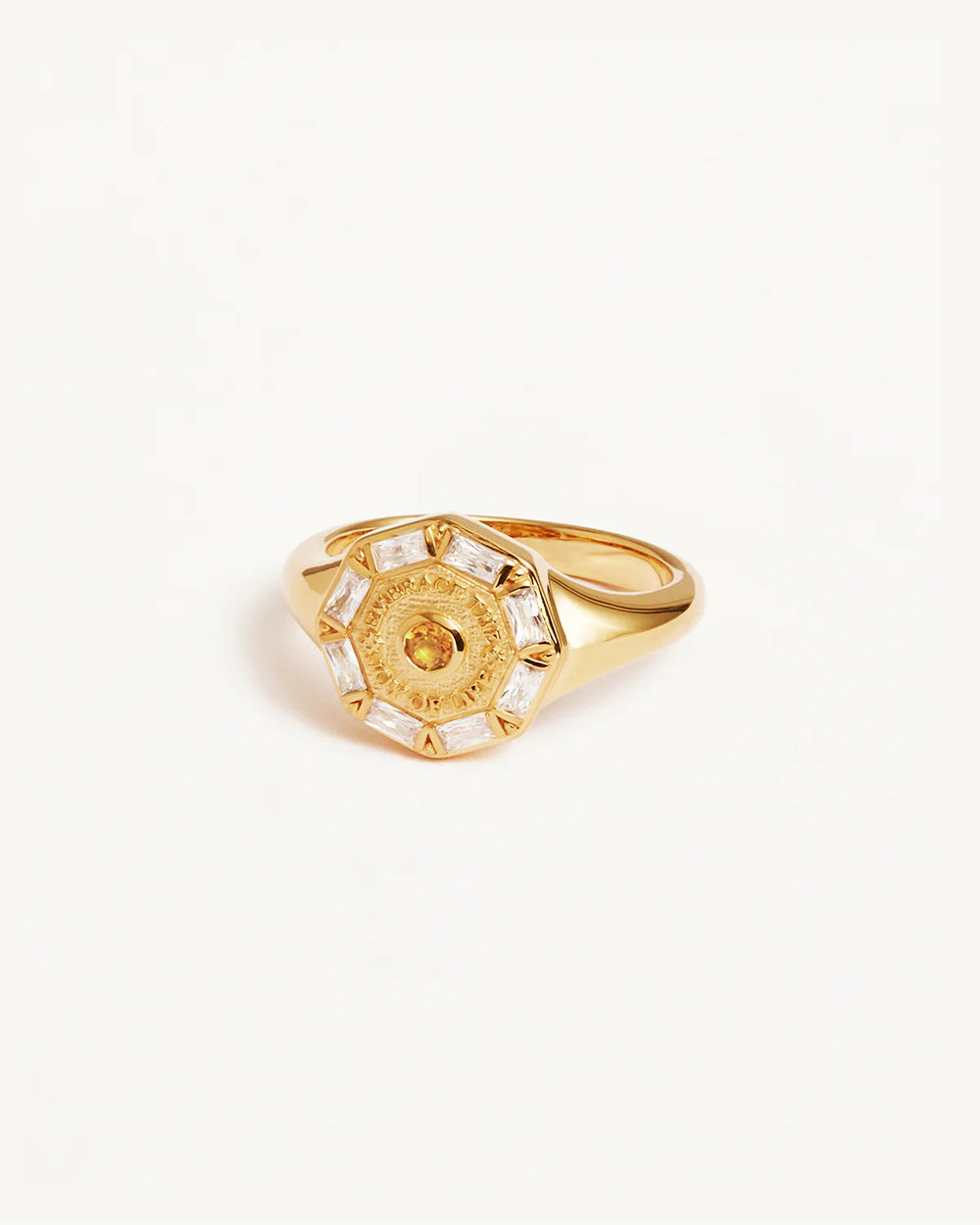 By Charlotte - Joy of Life Ring in Gold