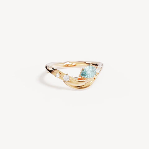 By Charlotte - Dive Deeper Ring in Gold