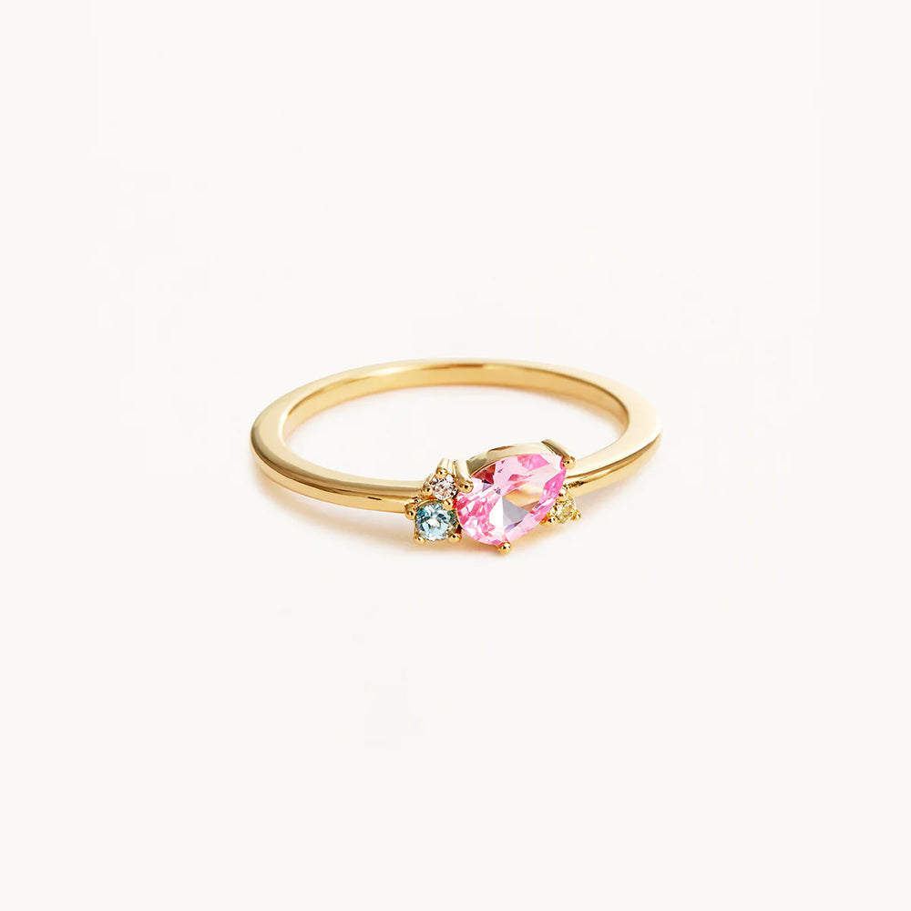 By Charlotte - Cherished Connections Ring in Gold