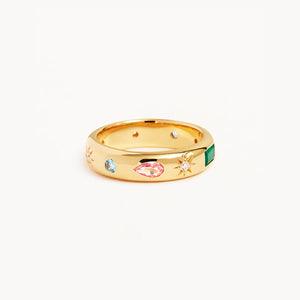 By Charlotte - Connect to the Universe Ring in Gold