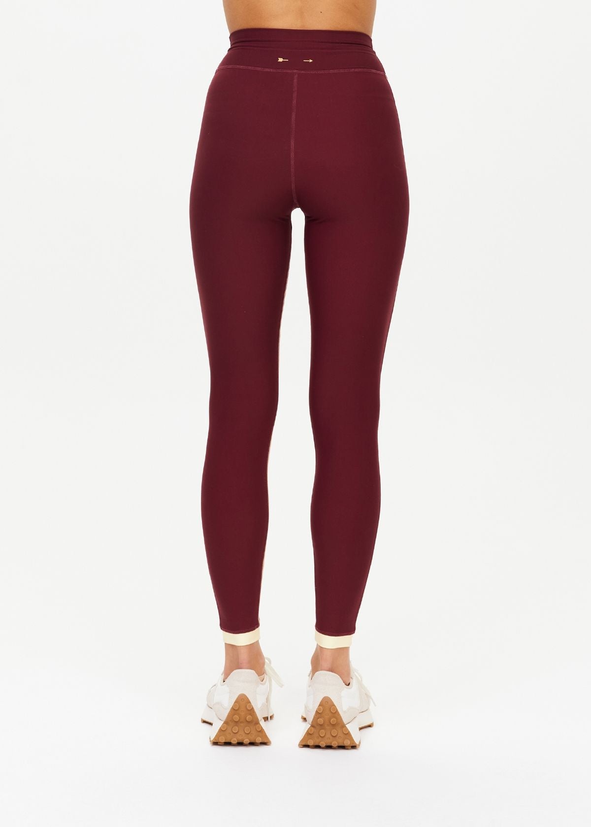 The Upside - Trail 25in Midi Pant in Bordeaux