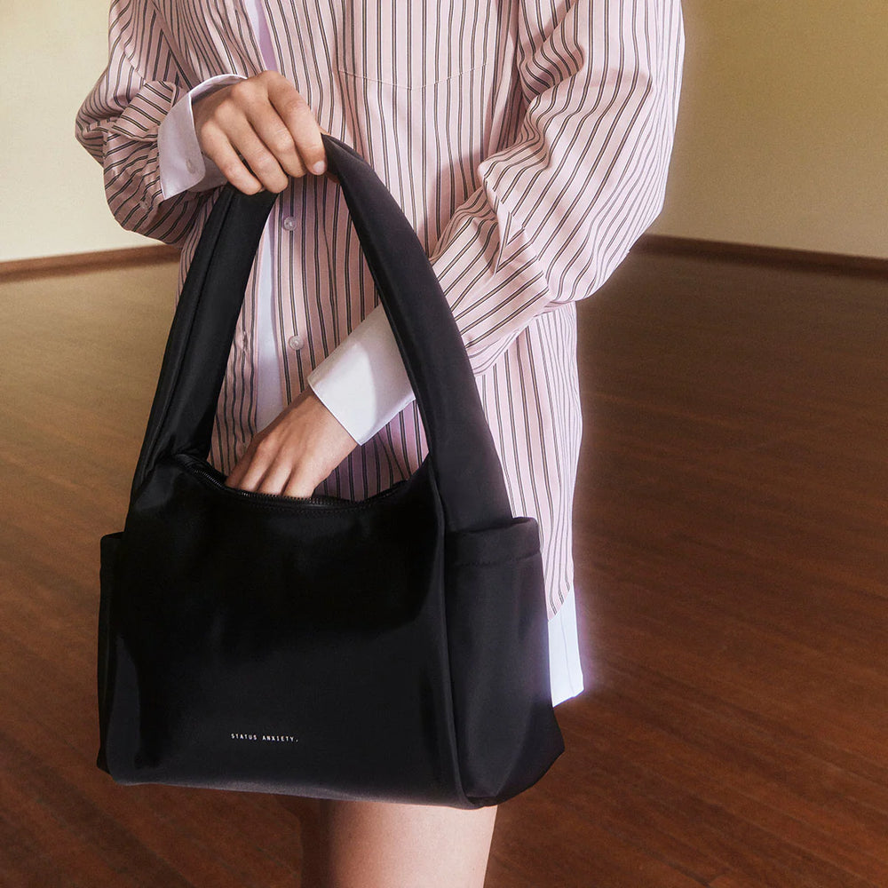 
                      
                        Status Anxiety - Paloma Recycled Bag in Cocoa
                      
                    