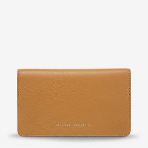 Status Anxiety - Living Proof Wallet in Tan
