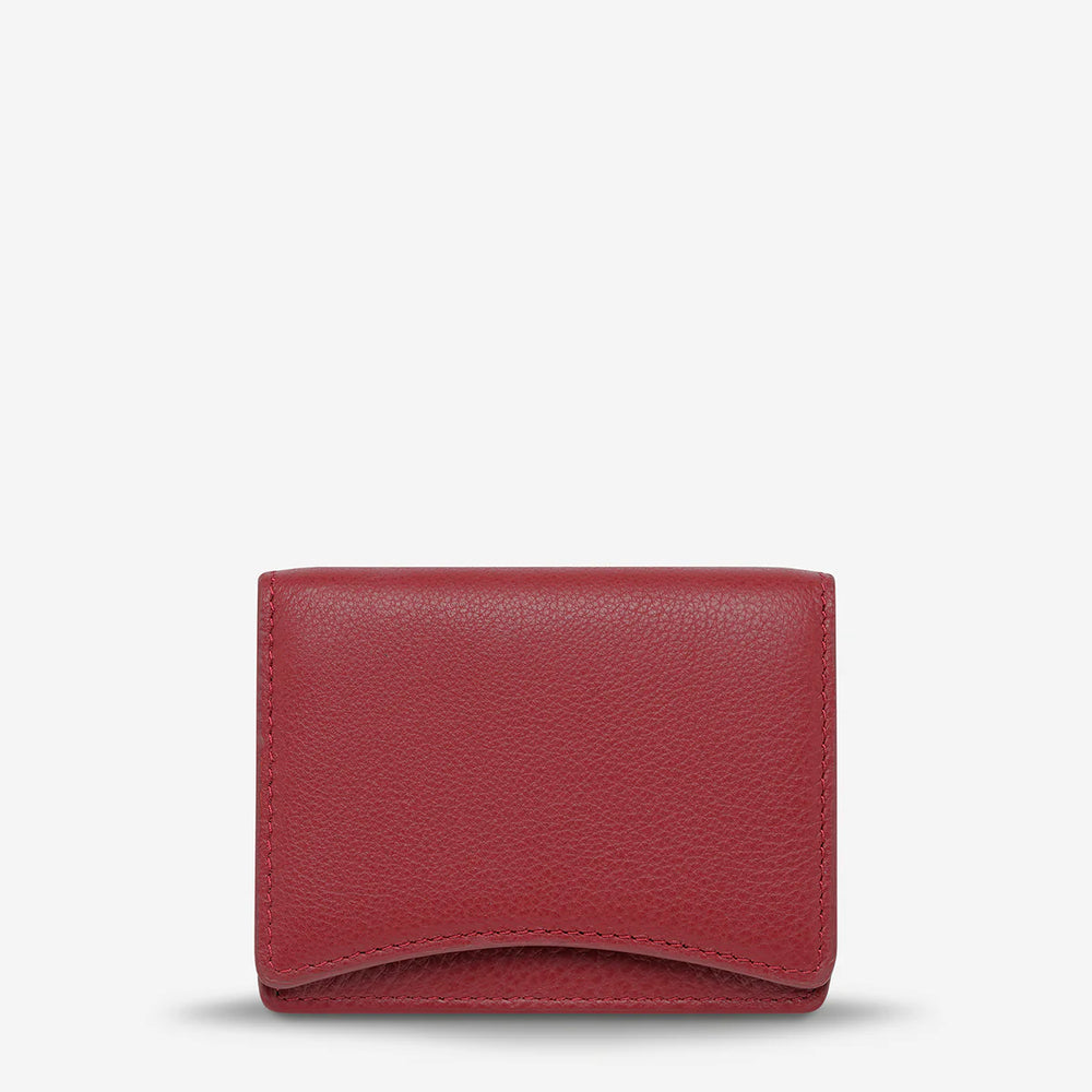 Status Anxiety - Lumen Wallet in Rouge