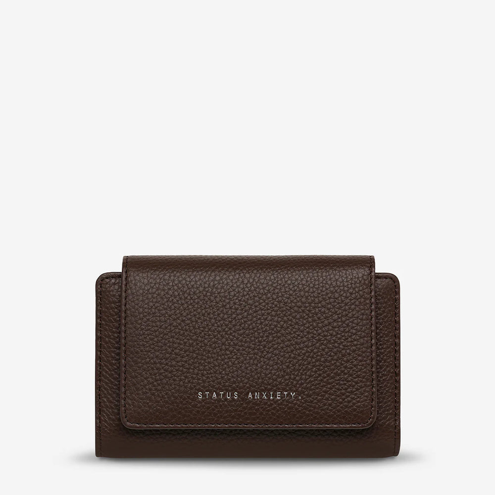 Status Anxiety - Visions Wallet in Cocoa