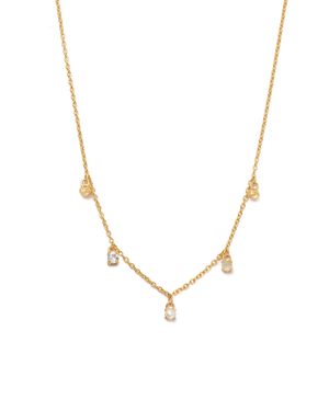 
            
                Load image into Gallery viewer, Kirstin Ash - Sunrise Opal Necklace in Gold
            
        