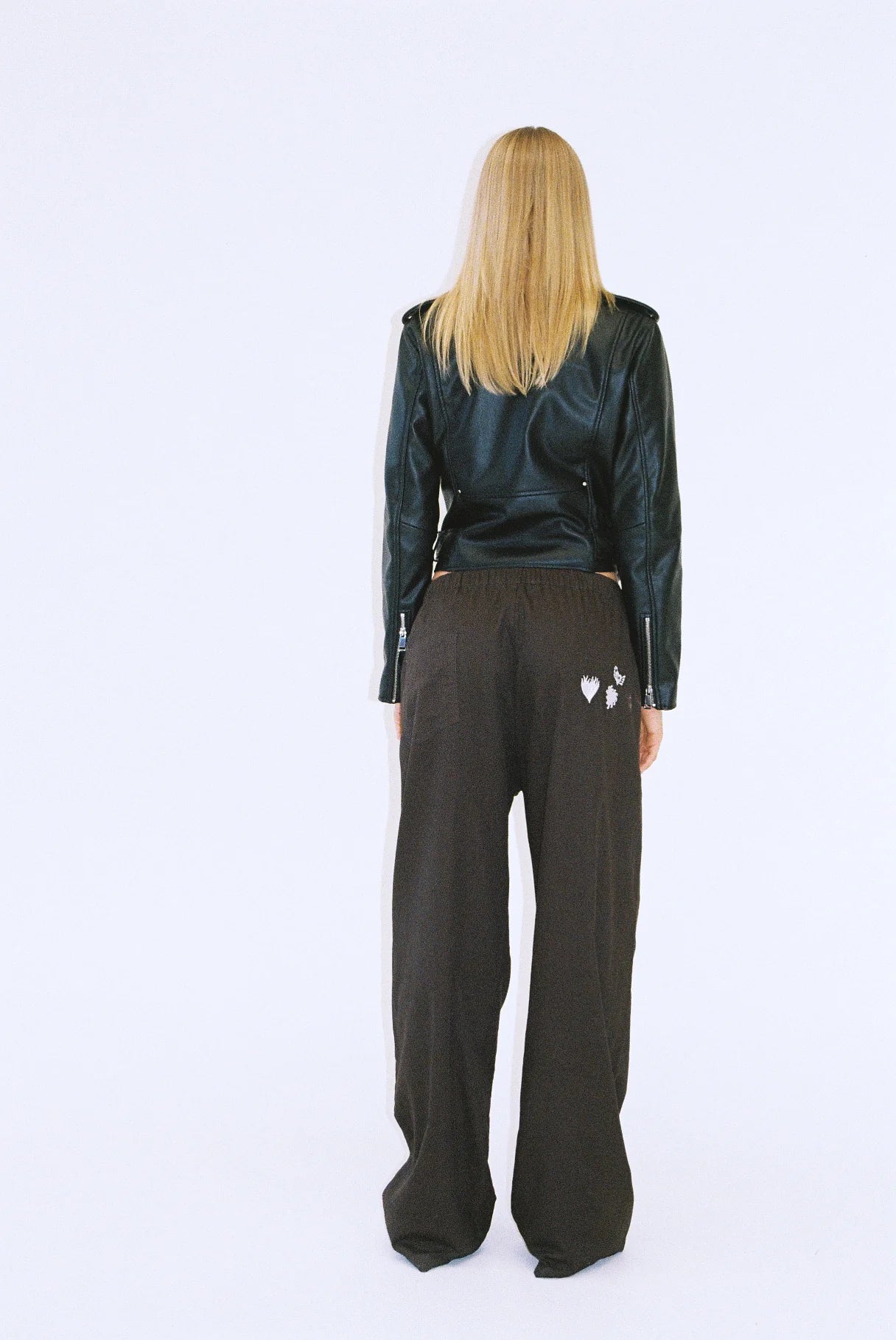 Lottie Hall - Tattoo Pants in Charcoal