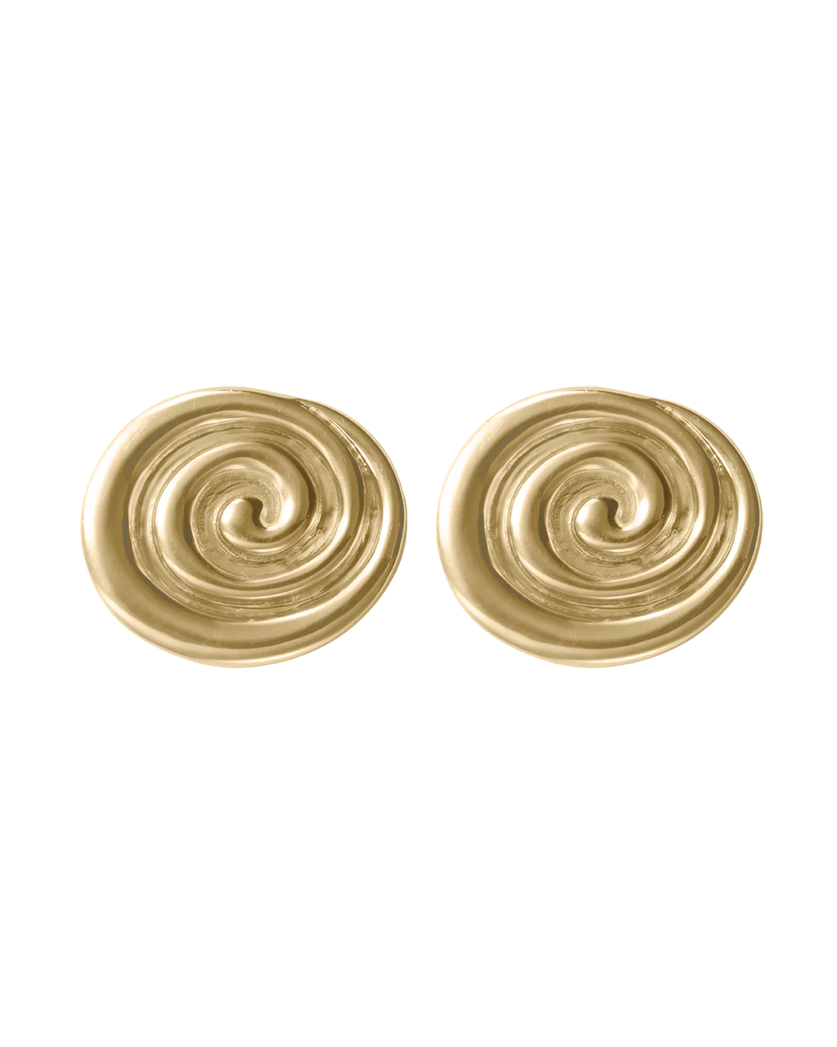 Kirstin Ash - Tempo Oversized Stud Earrings in Gold