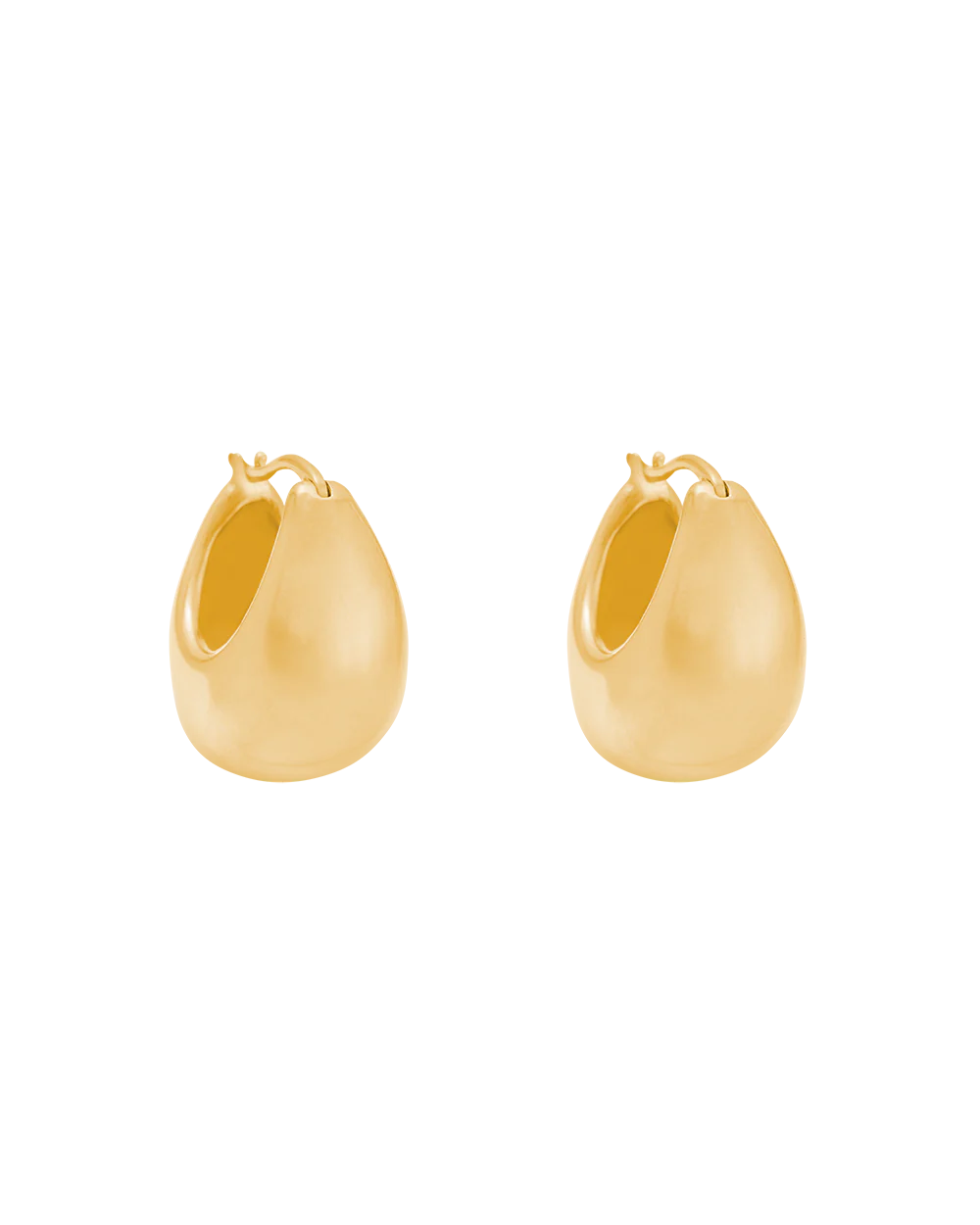Kirstin Ash - Tresor Hoops Medium in Gold