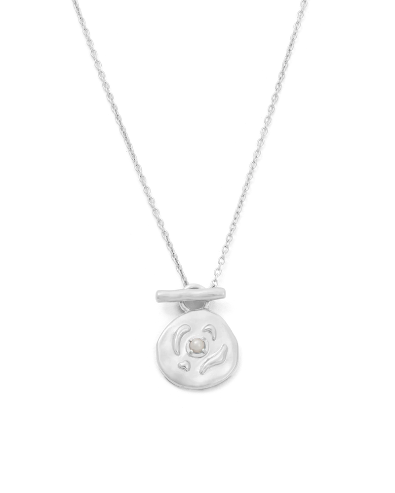 Kirstin Ash - Vacanza Coin Necklace in Silver