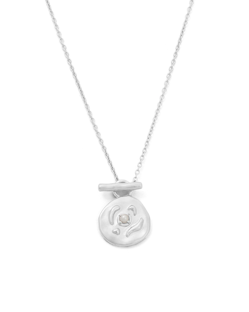 
            
                Load image into Gallery viewer, Kirstin Ash - Vacanza Coin Necklace in Silver
            
        
